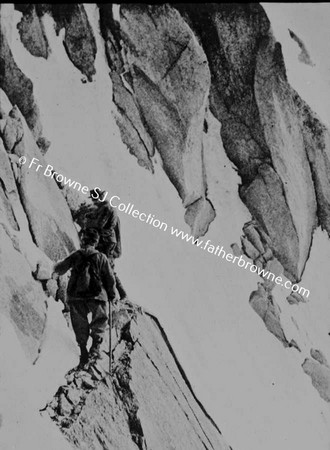 CLIMBER ON AIGUILLE DRU COPY